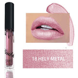 BUD K Hot Brand Lip Gloss +Lip Pencil 2PCS/SET Cosmetics Makeup Waterproof Lipstick Long Lasting Liquid Matte Lipstick For Women