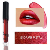 BUD K Hot Brand Lip Gloss +Lip Pencil 2PCS/SET Cosmetics Makeup Waterproof Lipstick Long Lasting Liquid Matte Lipstick For Women