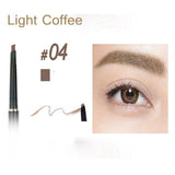 BearPaw Brown Eyebrow Pencil Tint Cosmetics Natural Long Lasting Paint Tattoo Eyebrow Waterproof Black Eyebrow Pencil Makeup