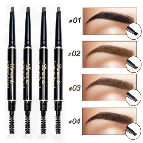 BearPaw Brown Eyebrow Pencil Tint Cosmetics Natural Long Lasting Paint Tattoo Eyebrow Waterproof Black Eyebrow Pencil Makeup