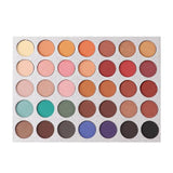 Beauty Glazed 35Color eyeshadow pallete Glitter Makeup Matte Eye shadow Long-lasting make up palette maquillage paleta de sombra