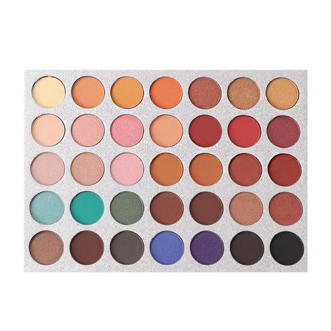 Beauty Glazed 35Color eyeshadow pallete Glitter Makeup Matte Eye shadow Long-lasting make up palette maquillage paleta de sombra