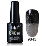 Belen 10ML Thermo Color Change Nail  Polish Profeesional Lucky Varnishes Semi Permanent Lacquer Nail Art Hybrid GelLak
