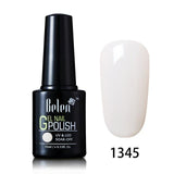Belen 10ml UV Gel Nail Polish Pure Color Gel Gradient Based Nail Lacquer Primer Gel Polish Top Coat Nail Art Gels for Nails Art