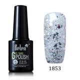 Belen 10ml UV Gel Nail Polish Pure Color Gel Gradient Based Nail Lacquer Primer Gel Polish Top Coat Nail Art Gels for Nails Art