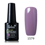 Belen 10ml UV Gel Nail Polish Pure Color Gel Gradient Based Nail Lacquer Primer Gel Polish Top Coat Nail Art Gels for Nails Art