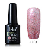 Belen 10ml UV Gel Nail Polish Pure Color Gel Gradient Based Nail Lacquer Primer Gel Polish Top Coat Nail Art Gels for Nails Art
