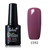 Belen 10ml UV Gel Nail Polish Pure Color Gel Gradient Based Nail Lacquer Primer Gel Polish Top Coat Nail Art Gels for Nails Art