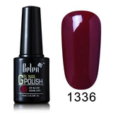 Belen 10ml UV Gel Nail Polish Pure Color Gel Gradient Based Nail Lacquer Primer Gel Polish Top Coat Nail Art Gels for Nails Art