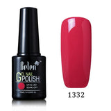Belen 10ml UV Gel Nail Polish Pure Color Gel Gradient Based Nail Lacquer Primer Gel Polish Top Coat Nail Art Gels for Nails Art