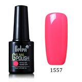 Belen 10ml UV Gel Nail Polish Pure Color Gel Gradient Based Nail Lacquer Primer Gel Polish Top Coat Nail Art Gels for Nails Art