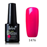 Belen 10ml UV Gel Nail Polish Pure Color Gel Gradient Based Nail Lacquer Primer Gel Polish Top Coat Nail Art Gels for Nails Art