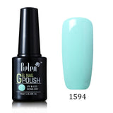 Belen 10ml UV Gel Nail Polish Pure Color Gel Gradient Based Nail Lacquer Primer Gel Polish Top Coat Nail Art Gels for Nails Art