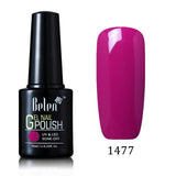Belen 10ml UV Gel Nail Polish Pure Color Gel Gradient Based Nail Lacquer Primer Gel Polish Top Coat Nail Art Gels for Nails Art
