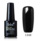 Belen 10ml UV Gel Nail Polish Pure Color Gel Gradient Based Nail Lacquer Primer Gel Polish Top Coat Nail Art Gels for Nails Art