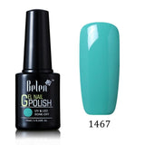 Belen 10ml UV Gel Nail Polish Pure Color Gel Gradient Based Nail Lacquer Primer Gel Polish Top Coat Nail Art Gels for Nails Art