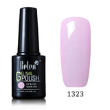 Belen 10ml UV Gel Nail Polish Pure Color Gel Gradient Based Nail Lacquer Primer Gel Polish Top Coat Nail Art Gels for Nails Art
