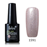 Belen 10ml UV Gel Nail Polish Pure Color Gel Gradient Based Nail Lacquer Primer Gel Polish Top Coat Nail Art Gels for Nails Art