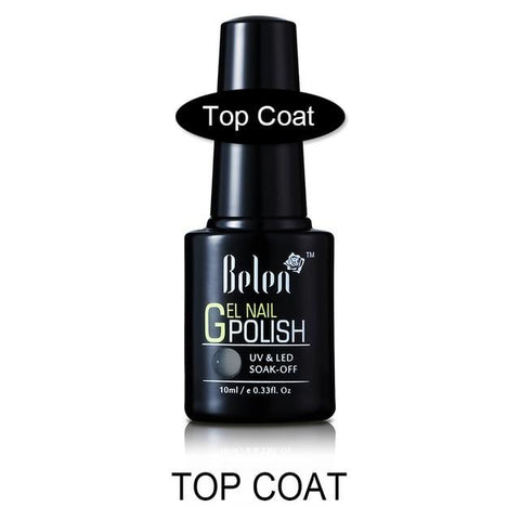 Belen 10ml UV Gel Nail Polish Pure Color Gel Gradient Based Nail Lacquer Primer Gel Polish Top Coat Nail Art Gels for Nails Art