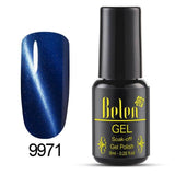 Belen 58 Color 8ML Not Moving 3D Cat Eye Line Gel Nail Polish Soak Off UV LED Varnish Nail Art Lacquer Base Top Primer Magnetic