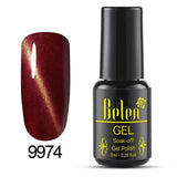 Belen 58 Color 8ML Not Moving 3D Cat Eye Line Gel Nail Polish Soak Off UV LED Varnish Nail Art Lacquer Base Top Primer Magnetic