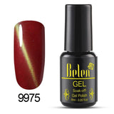 Belen 58 Color 8ML Not Moving 3D Cat Eye Line Gel Nail Polish Soak Off UV LED Varnish Nail Art Lacquer Base Top Primer Magnetic