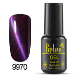 Belen 58 Color 8ML Not Moving 3D Cat Eye Line Gel Nail Polish Soak Off UV LED Varnish Nail Art Lacquer Base Top Primer Magnetic