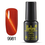 Belen 58 Color 8ML Not Moving 3D Cat Eye Line Gel Nail Polish Soak Off UV LED Varnish Nail Art Lacquer Base Top Primer Magnetic