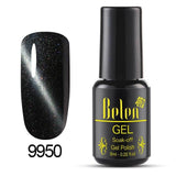 Belen 58 Color 8ML Not Moving 3D Cat Eye Line Gel Nail Polish Soak Off UV LED Varnish Nail Art Lacquer Base Top Primer Magnetic