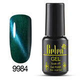 Belen 58 Color 8ML Not Moving 3D Cat Eye Line Gel Nail Polish Soak Off UV LED Varnish Nail Art Lacquer Base Top Primer Magnetic
