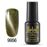 Belen 58 Color 8ML Not Moving 3D Cat Eye Line Gel Nail Polish Soak Off UV LED Varnish Nail Art Lacquer Base Top Primer Magnetic