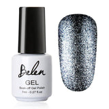 Belen 7ml Black White Nail UV Gel Polish Bling Glitter Platinum Lucky Gel Varnish Semi Permanent Enamel Hybrid Gellak Lacquer