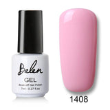 Belen 7ml Light Color Macaron Gel Nail Polish Long-lasting Hybrid Semi Permanent Lacquer UV LED Lamp Lucky Gel ink Gel Varnishes