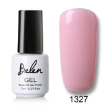 Belen 7ml Light Color Macaron Gel Nail Polish Long-lasting Hybrid Semi Permanent Lacquer UV LED Lamp Lucky Gel ink Gel Varnishes