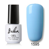 Belen 7ml Light Color Macaron Gel Nail Polish Long-lasting Hybrid Semi Permanent Lacquer UV LED Lamp Lucky Gel ink Gel Varnishes
