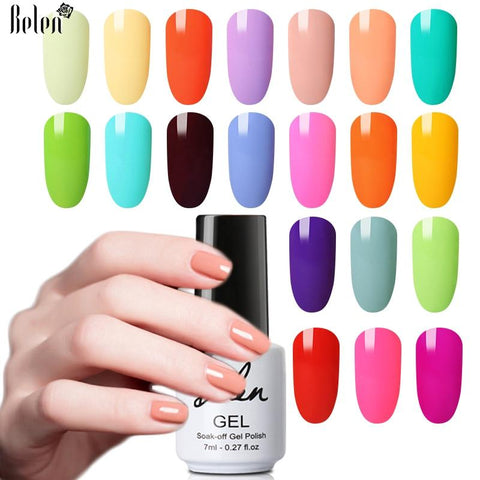 Belen 7ml Light Color Macaron Gel Nail Polish Long-lasting Hybrid Semi Permanent Lacquer UV LED Lamp Lucky Gel ink Gel Varnishes