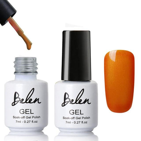 Belen 7ml Lucky Color 79 Colors UV Gel Nail Polish Long-lasting Gel Lacquer UV LED Lamp Base Top Coat Semi Permanent Varnish