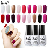 Belen 7ml Lucky Color 79 Colors UV Gel Nail Polish Long-lasting Gel Lacquer UV LED Lamp Base Top Coat Semi Permanent Varnish