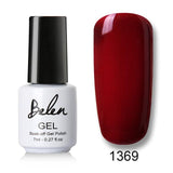 Belen 7ml Nail Polish Gorgeous Color Nail Gel Polish Vernis Semi Permanent Gel Lacquer Soak Off Nail Varnishes Gelpolish