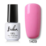 Belen 7ml Nail Polish Gorgeous Color Nail Gel Polish Vernis Semi Permanent Gel Lacquer Soak Off Nail Varnishes Gelpolish