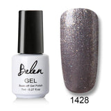 Belen 7ml Nail Polish Gorgeous Color Nail Gel Polish Vernis Semi Permanent Gel Lacquer Soak Off Nail Varnishes Gelpolish