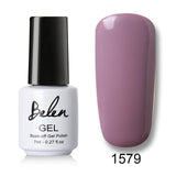Belen 7ml Nail Polish Gorgeous Color Nail Gel Polish Vernis Semi Permanent Gel Lacquer Soak Off Nail Varnishes Gelpolish
