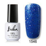Belen 7ml Nail Polish Gorgeous Color Nail Gel Polish Vernis Semi Permanent Gel Lacquer Soak Off Nail Varnishes Gelpolish