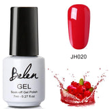 Belen 7ml White Bottle Nude And Wine Red Series Color Nail Polish Sale Semi Permanent Lacquer Enamel DIY Nail Varnish Manicure