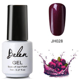 Belen 7ml White Bottle Nude And Wine Red Series Color Nail Polish Sale Semi Permanent Lacquer Enamel DIY Nail Varnish Manicure