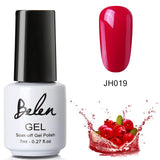 Belen 7ml White Bottle Nude And Wine Red Series Color Nail Polish Sale Semi Permanent Lacquer Enamel DIY Nail Varnish Manicure