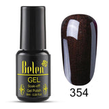 Belen Pureple Red Pure Glitter Color UV Gel Polish 8ml Lacquer Semi Vernis Permanant Long Lasting Varnish Manicure Base Top