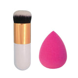 Bittb Makeup Sponge Concealer Foundation Brush Makeup Set Face  Cosmetic Maquiagem Powder Puff Blush Brush Tool Makeup Set