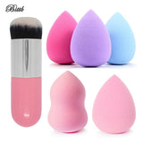 Bittb Makeup Sponge Concealer Foundation Brush Makeup Set Face  Cosmetic Maquiagem Powder Puff Blush Brush Tool Makeup Set