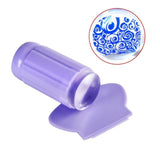 Biutee Clear Silicone Stamper Transparent Jelly Nail Stamping Stamp Scraper Set Polish Print Transfer Manicure Template Tool